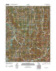 Stoutland Missouri Historical topographic map, 1:24000 scale, 7.5 X 7.5 Minute, Year 2011