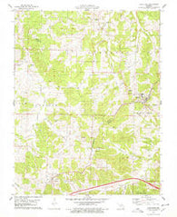 Stoutland Missouri Historical topographic map, 1:24000 scale, 7.5 X 7.5 Minute, Year 1978