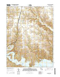 Stoutsville Missouri Current topographic map, 1:24000 scale, 7.5 X 7.5 Minute, Year 2015