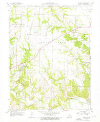 Stoutsville Missouri Historical topographic map, 1:24000 scale, 7.5 X 7.5 Minute, Year 1960