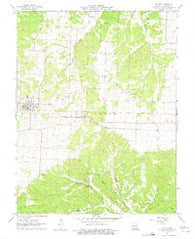 Stover Missouri Historical topographic map, 1:24000 scale, 7.5 X 7.5 Minute, Year 1961