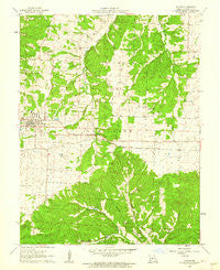 Stover Missouri Historical topographic map, 1:24000 scale, 7.5 X 7.5 Minute, Year 1961