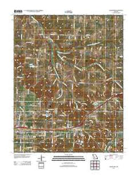 Strafford Missouri Historical topographic map, 1:24000 scale, 7.5 X 7.5 Minute, Year 2011
