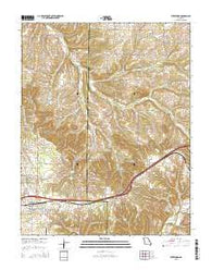 Strafford Missouri Current topographic map, 1:24000 scale, 7.5 X 7.5 Minute, Year 2015