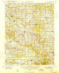 Strafford Missouri Historical topographic map, 1:62500 scale, 15 X 15 Minute, Year 1948