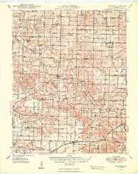 Strafford Missouri Historical topographic map, 1:62500 scale, 15 X 15 Minute, Year 1948