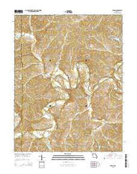 Strain Missouri Current topographic map, 1:24000 scale, 7.5 X 7.5 Minute, Year 2015
