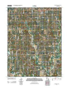 Strasburg Missouri Historical topographic map, 1:24000 scale, 7.5 X 7.5 Minute, Year 2011