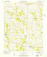 Strasburg Missouri Historical topographic map, 1:24000 scale, 7.5 X 7.5 Minute, Year 1954