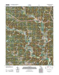 Stringtown Missouri Historical topographic map, 1:24000 scale, 7.5 X 7.5 Minute, Year 2011