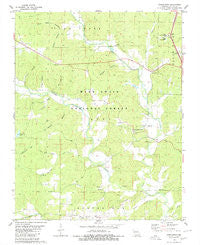 Stringtown Missouri Historical topographic map, 1:24000 scale, 7.5 X 7.5 Minute, Year 1980