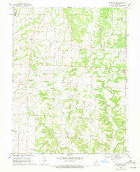 Sturgeon SW Missouri Historical topographic map, 1:24000 scale, 7.5 X 7.5 Minute, Year 1969