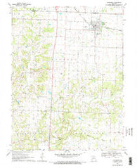 Sturgeon Missouri Historical topographic map, 1:24000 scale, 7.5 X 7.5 Minute, Year 1969