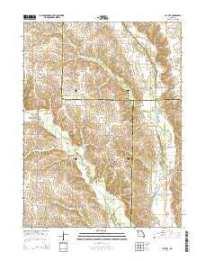 Sue City Missouri Current topographic map, 1:24000 scale, 7.5 X 7.5 Minute, Year 2014