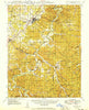 Sullivan Missouri Historical topographic map, 1:62500 scale, 15 X 15 Minute, Year 1947