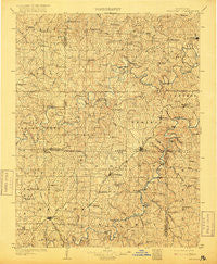 Sullivan Missouri Historical topographic map, 1:125000 scale, 30 X 30 Minute, Year 1903