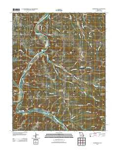Summerfield Missouri Historical topographic map, 1:24000 scale, 7.5 X 7.5 Minute, Year 2012