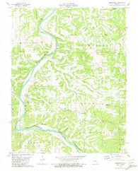 Summerfield Missouri Historical topographic map, 1:24000 scale, 7.5 X 7.5 Minute, Year 1981