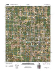 Summersville Missouri Historical topographic map, 1:24000 scale, 7.5 X 7.5 Minute, Year 2011