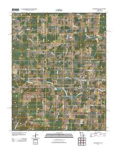 Summersville Missouri Historical topographic map, 1:24000 scale, 7.5 X 7.5 Minute, Year 2011
