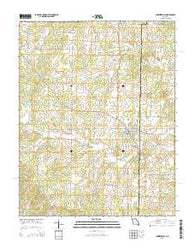 Summersville Missouri Current topographic map, 1:24000 scale, 7.5 X 7.5 Minute, Year 2015