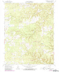 Summersville NE Missouri Historical topographic map, 1:24000 scale, 7.5 X 7.5 Minute, Year 1968