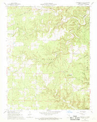 Summersville NE Missouri Historical topographic map, 1:24000 scale, 7.5 X 7.5 Minute, Year 1968