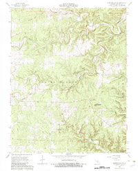 Summersville NE Missouri Historical topographic map, 1:24000 scale, 7.5 X 7.5 Minute, Year 1968