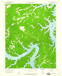 Sunrise Beach Missouri Historical topographic map, 1:24000 scale, 7.5 X 7.5 Minute, Year 1959
