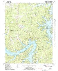 Sunrise Beach Missouri Historical topographic map, 1:24000 scale, 7.5 X 7.5 Minute, Year 1983