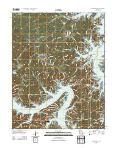 Sunrise Beach Missouri Historical topographic map, 1:24000 scale, 7.5 X 7.5 Minute, Year 2011