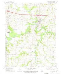 Sweet Springs Missouri Historical topographic map, 1:24000 scale, 7.5 X 7.5 Minute, Year 1973