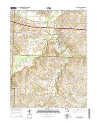 Sweet Springs Missouri Current topographic map, 1:24000 scale, 7.5 X 7.5 Minute, Year 2014