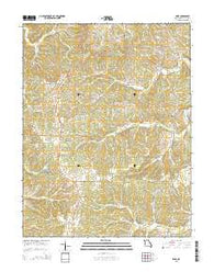 Swiss Missouri Current topographic map, 1:24000 scale, 7.5 X 7.5 Minute, Year 2015