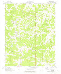 Swiss Missouri Historical topographic map, 1:24000 scale, 7.5 X 7.5 Minute, Year 1973