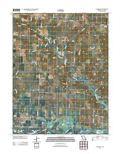 Taberville Missouri Historical topographic map, 1:24000 scale, 7.5 X 7.5 Minute, Year 2011