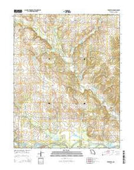 Taberville Missouri Current topographic map, 1:24000 scale, 7.5 X 7.5 Minute, Year 2015