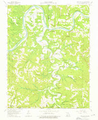 Table Rock Dam Missouri Historical topographic map, 1:24000 scale, 7.5 X 7.5 Minute, Year 1956