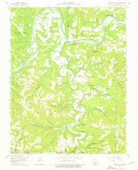 Table Rock Dam Missouri Historical topographic map, 1:24000 scale, 7.5 X 7.5 Minute, Year 1956