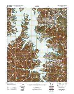 Table Rock Dam Missouri Historical topographic map, 1:24000 scale, 7.5 X 7.5 Minute, Year 2012