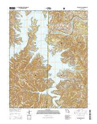 Table Rock Dam Missouri Current topographic map, 1:24000 scale, 7.5 X 7.5 Minute, Year 2015