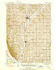 Tarkio Missouri Historical topographic map, 1:62500 scale, 15 X 15 Minute, Year 1939
