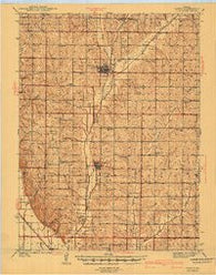 Tarkio Missouri Historical topographic map, 1:62500 scale, 15 X 15 Minute, Year 1941