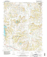 Tarsney Lakes Missouri Historical topographic map, 1:24000 scale, 7.5 X 7.5 Minute, Year 1990