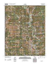 Thayer Missouri Historical topographic map, 1:24000 scale, 7.5 X 7.5 Minute, Year 2011