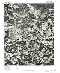 Thayer SE Missouri Historical topographic map, 1:24000 scale, 7.5 X 7.5 Minute, Year 1976