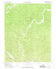 The Sinks Missouri Historical topographic map, 1:24000 scale, 7.5 X 7.5 Minute, Year 1968