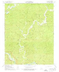 The Sinks Missouri Historical topographic map, 1:24000 scale, 7.5 X 7.5 Minute, Year 1968