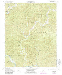 The Sinks Missouri Historical topographic map, 1:24000 scale, 7.5 X 7.5 Minute, Year 1968