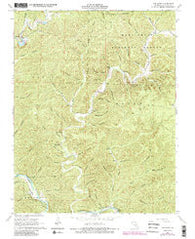 The Sinks Missouri Historical topographic map, 1:24000 scale, 7.5 X 7.5 Minute, Year 1968